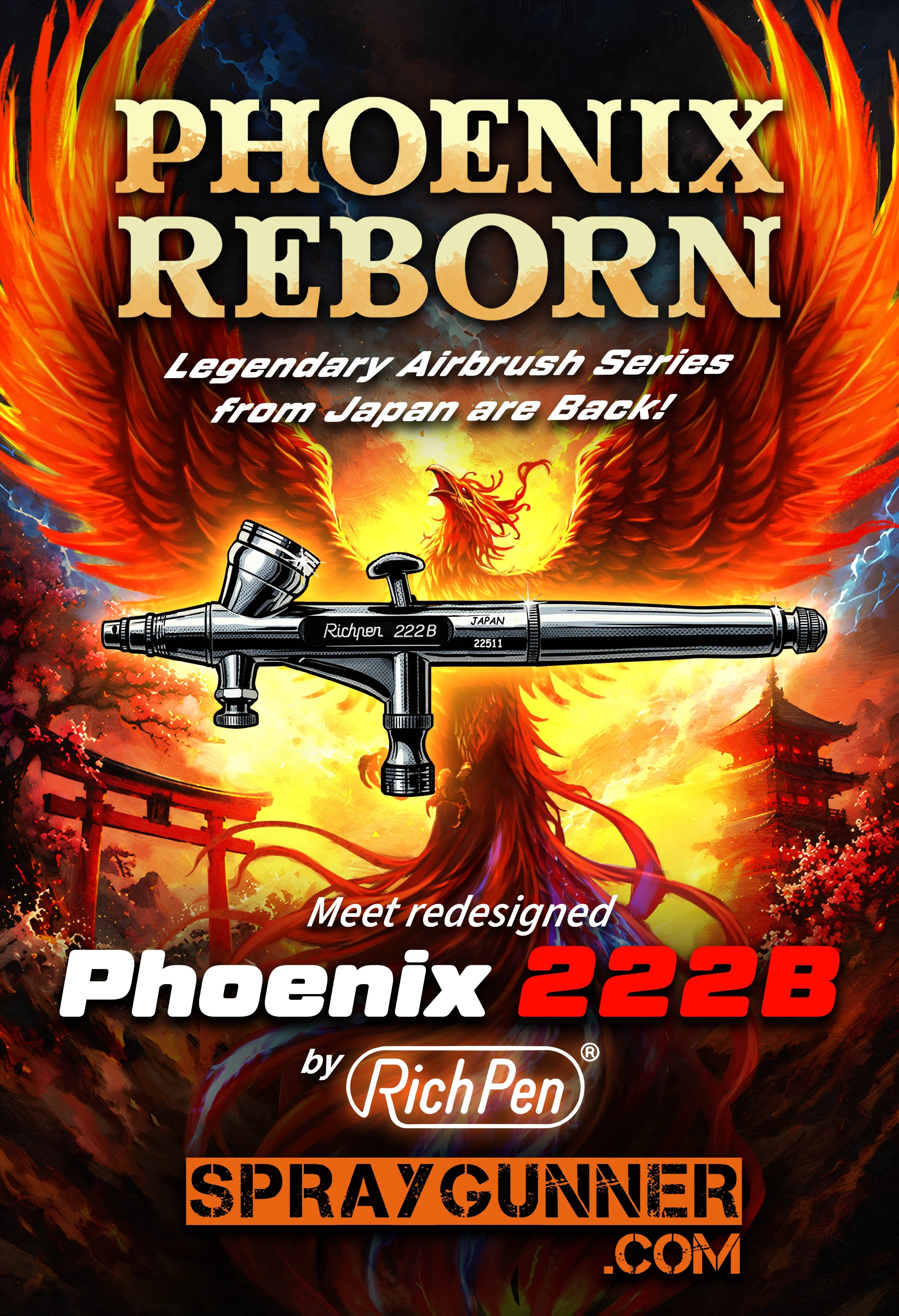 RichPen Phoenix Airbrushes