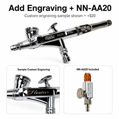 RichPen Sirius 312S 0.2mm Side-Feed Airbrush